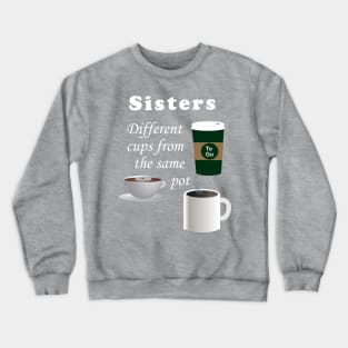 Lispe Sisters 3 Cups Crewneck Sweatshirt